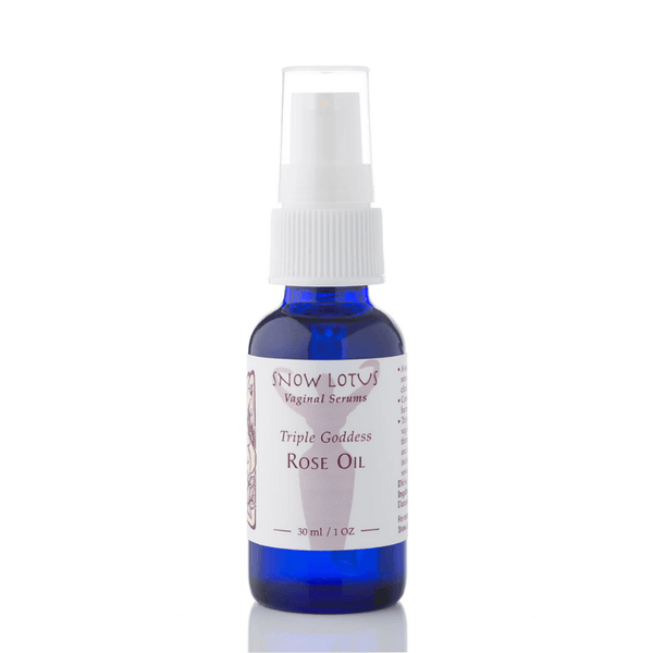 Triple Goddess Rose Oil Vaginal Serum - Snow Lotus - People's Herbs Triple Goddess Rose Oil Vaginal Serum - Snow Lotus - People's Herbs