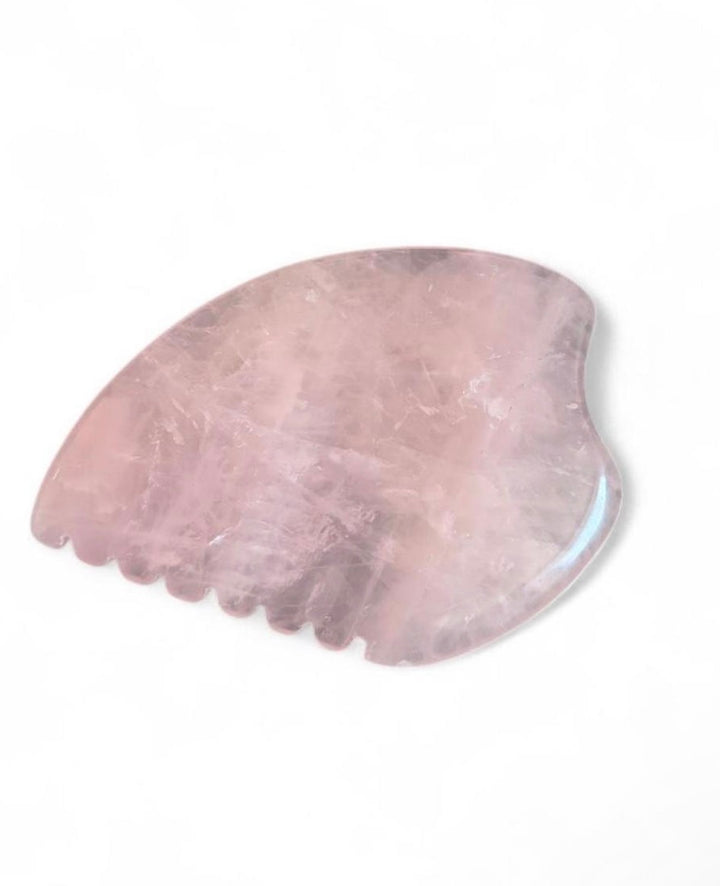 Gua Sha Tool Rose Quartz (Claw Shaped)