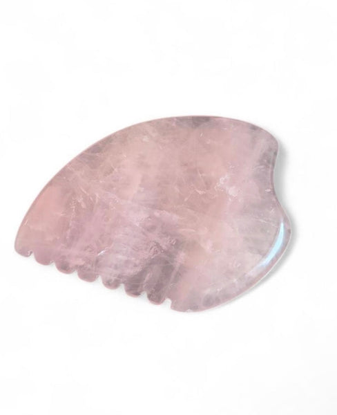 Gua Sha Tool Rose Quartz (Claw Shaped)