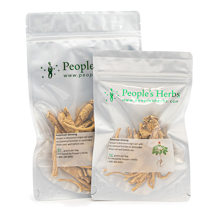 American Ginseng (Panax quinquefolius) - People's Herbs