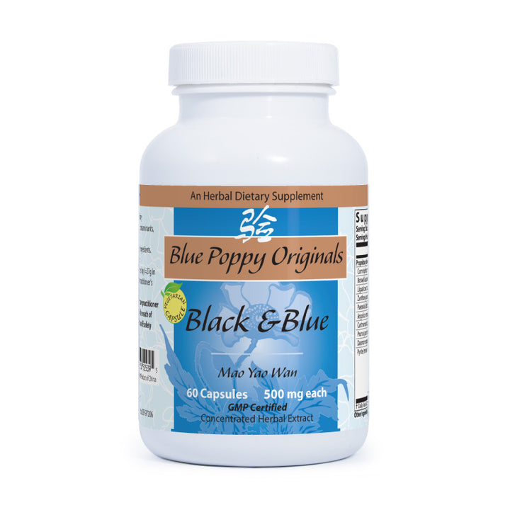 Blue Poppy - People's Herbs - Black & Blue (Mao Yao Wan): Supports circulatory health