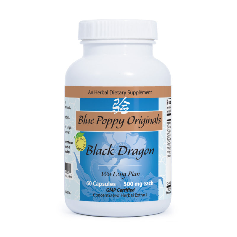 Blue Poppy Originals - People's Herbs - Black Dragon (Wu Long Pian); Supports metabolism health