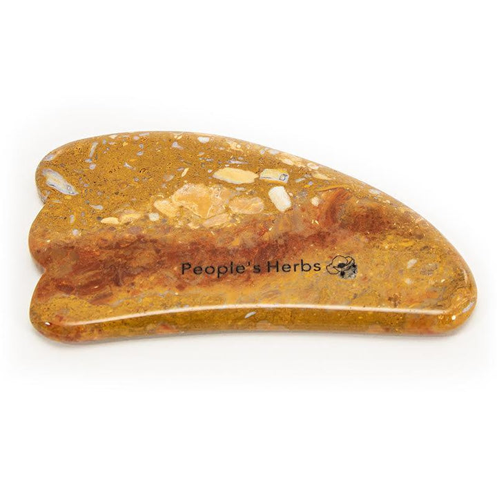 Mookaite Jasper Gua Sha Tool (Claw Shaped) - People's Herbs