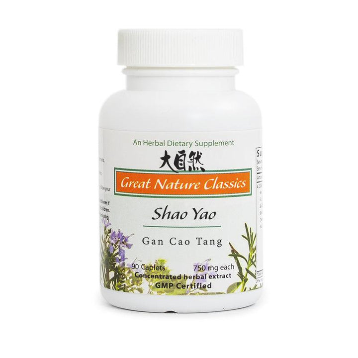 Shao Yao Gan Cao Tang (90 tablet) - Great Nature - Blue Poppy - People's Herbs; Supports women's and men's health.