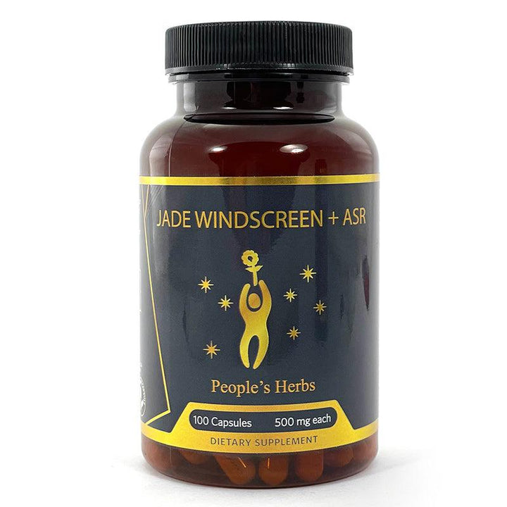 Jade Windscreen + ASR - herbal formula - mushrooms - People's Herbs - Astragalus Shiitake Reishi - Traditional Chinese Medicine - immunity support