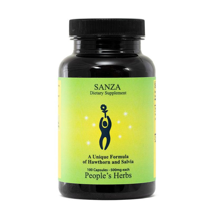 Sanza - 100 capsules - People's Herbs;  supports cardiovascular and circulatory health