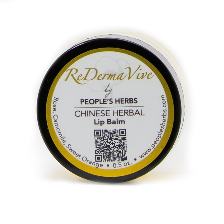 ReDermaVive by People's Herbs Chinese Herbal Lip Balm Natural; Supports skin health