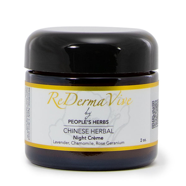 People's Herbs ReDermaVive Chinese Herbal Night Crème: Supports skin health