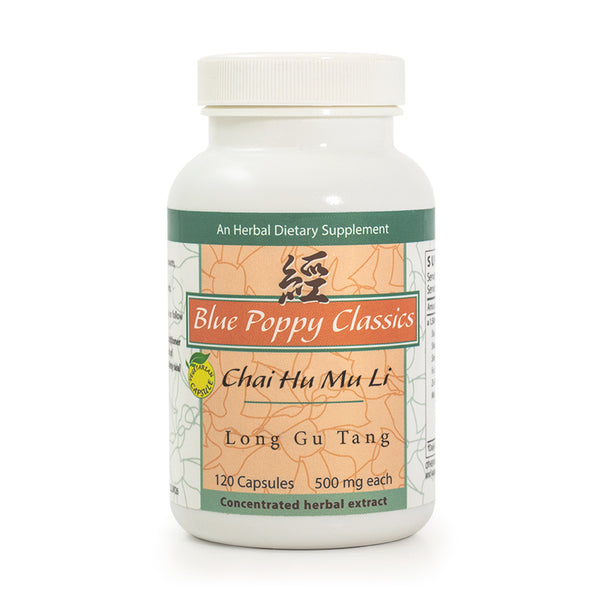 Chai Hu Mu Li Long Gu Tang (120 capsules) - Blue Poppy Classics - People's Herbs