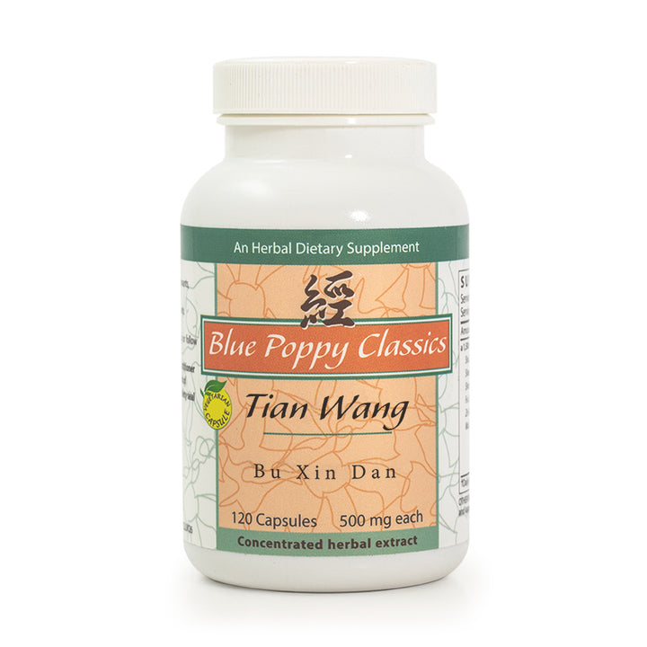 Tian Wang Bu Xin Dan (120 capsules) - Blue Poppy Classics - People's Herbs