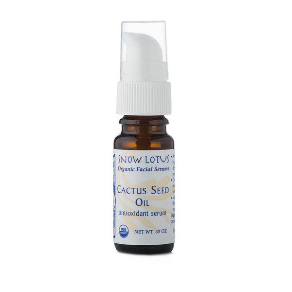 Organic Cactus Seed Oil Antioxidant Facial Serum - Snow Lotus - People's Herbs