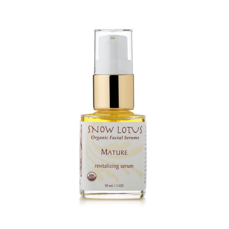 Revitalizing Organic Facial Serum for Mature Skin People's Herbs