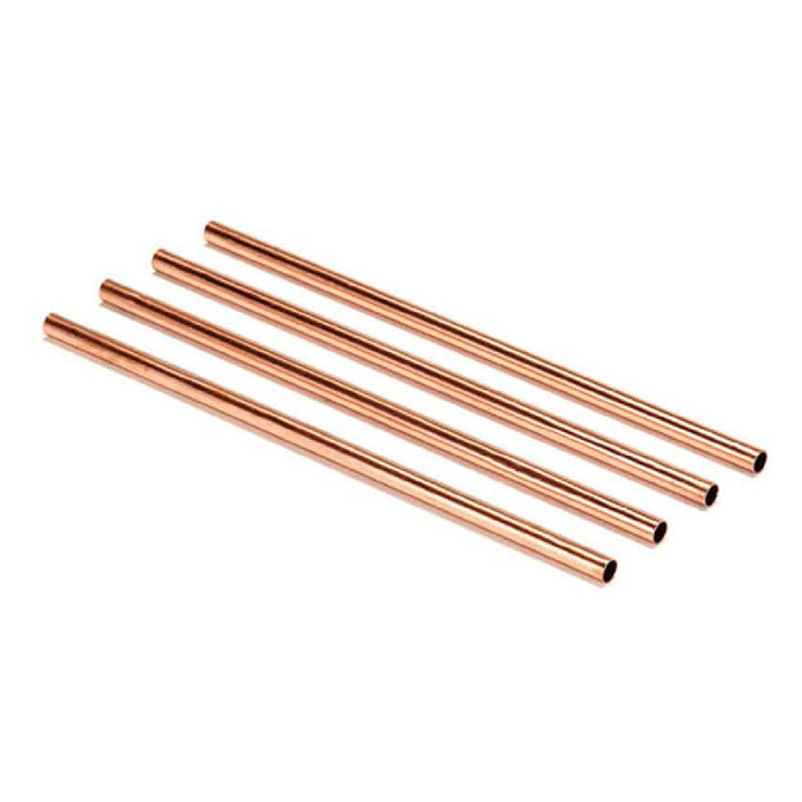 Copper Drinking Straws Set of 4
